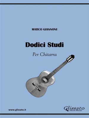 cover image of 12 Studi per Chitarra